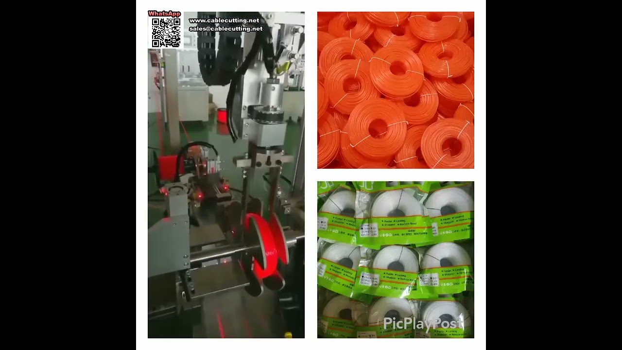 Professional Automatic Coiling Machine Designed for Pound Spool Trimmer Line