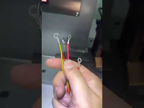 ماكينة تجعيد الأسلاك شبه الأوتوماتيكية بقوة 4 طن - آلة كريمب سيرفو دقيقة للأسلاك الكهربائية