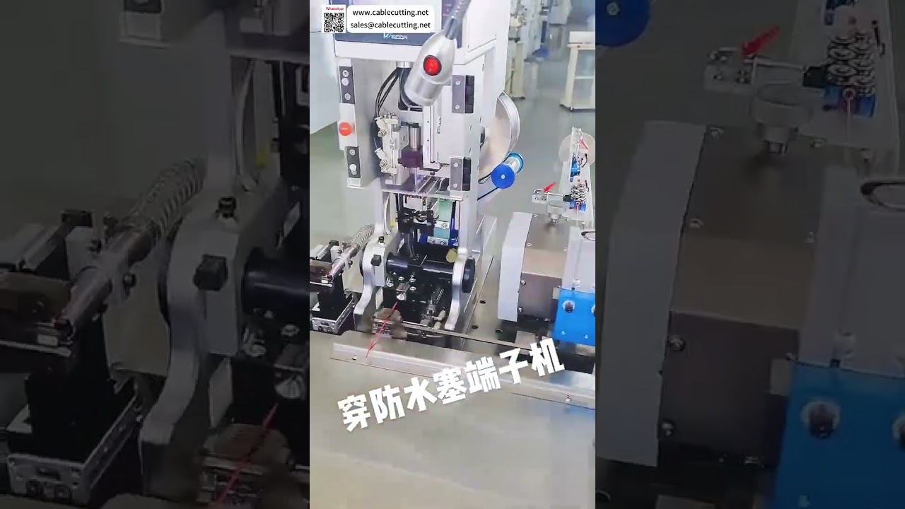 Alicate de crimpagem automático à prova d'água com inserção de lacre e sistema de troca rápida pa...