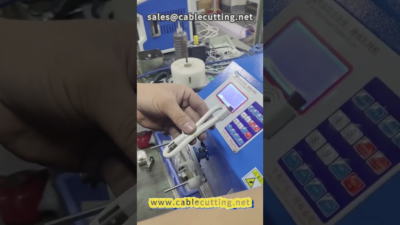 ماكينة لف أسلاك البيانات ذات حلقات السيليكون - طراز 95 | أتمتة معالجة الأسلاك