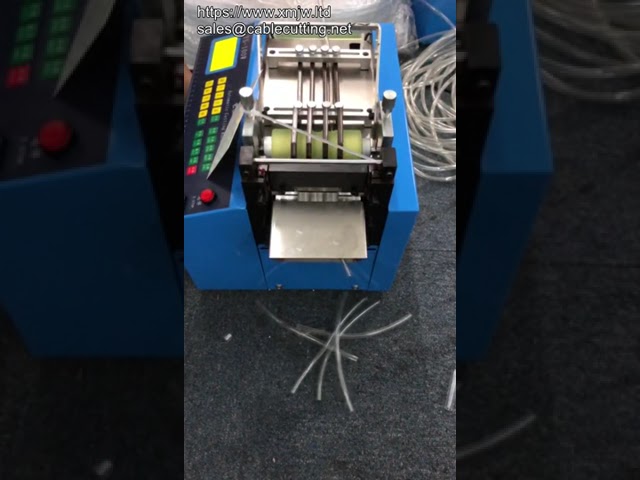 قاطع أنابيب بلاستيكية - آلة قص أنابيب PVC وسيليكون عالية الدقة