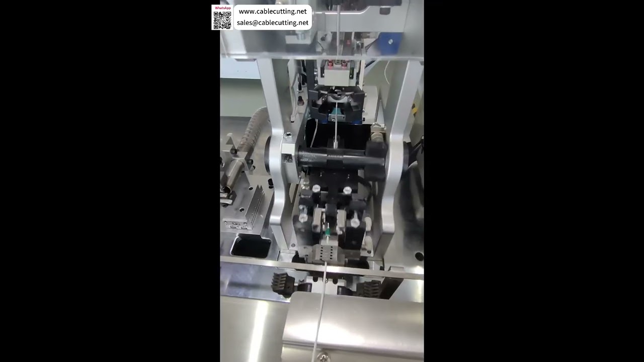 آلة معالجة أحزمة الأسلاك المقاومة للماء للسيارات بالكامل أوتوماتيكية - معدات تجعيد الأطراف