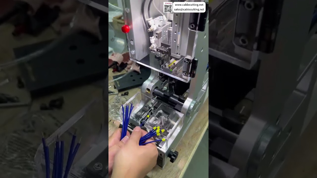 Fully Auto Waterproof Plug Insertion Terminal Machine Output Production Fast Custom Setup Tool