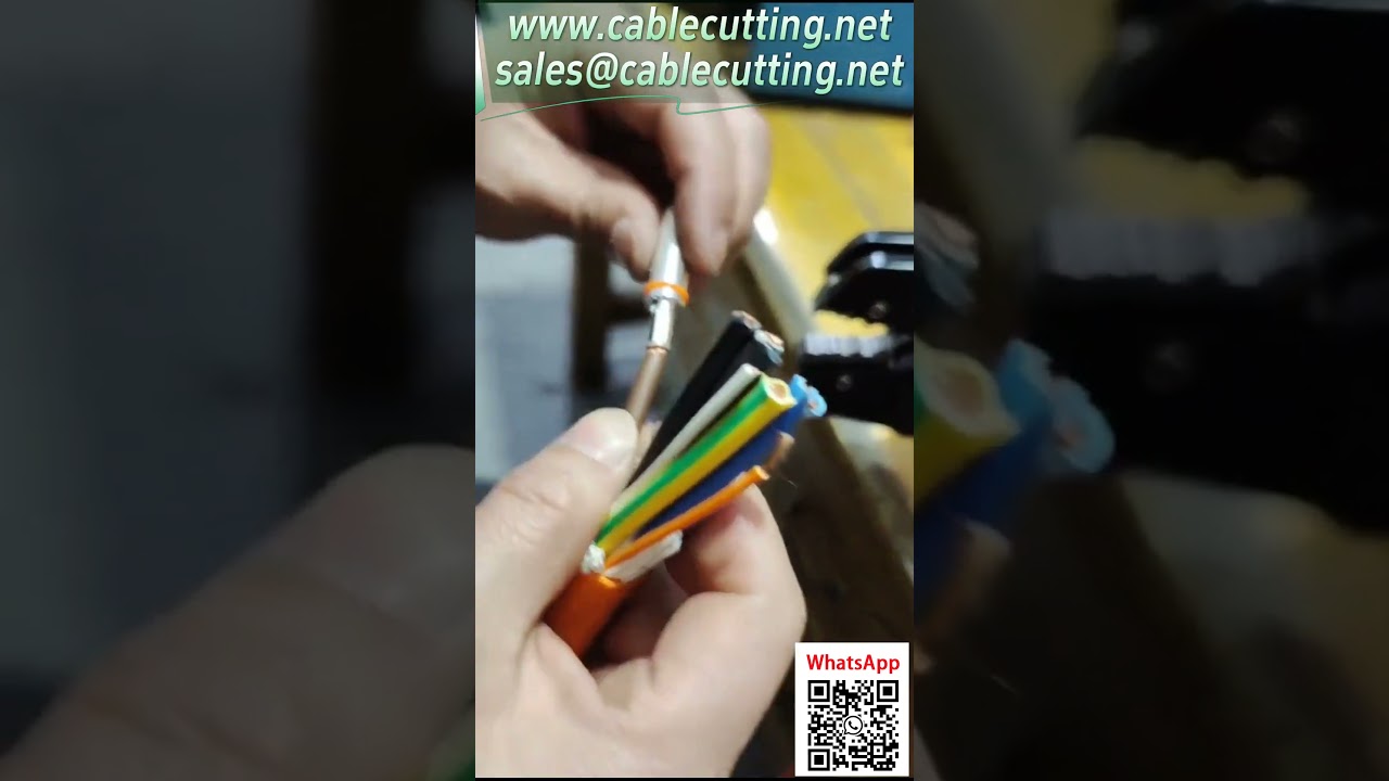 آلة كبس سداسية هوائية لحلول كبس أطراف الطاقة الجديدة | اختبار الكبس السداسي #معدات_أتمتة