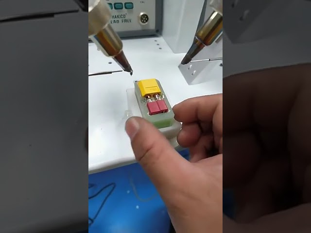 Over 10 Years Experience Semi Automatic Soldering Machine   USB Data Cable Making, Double Head