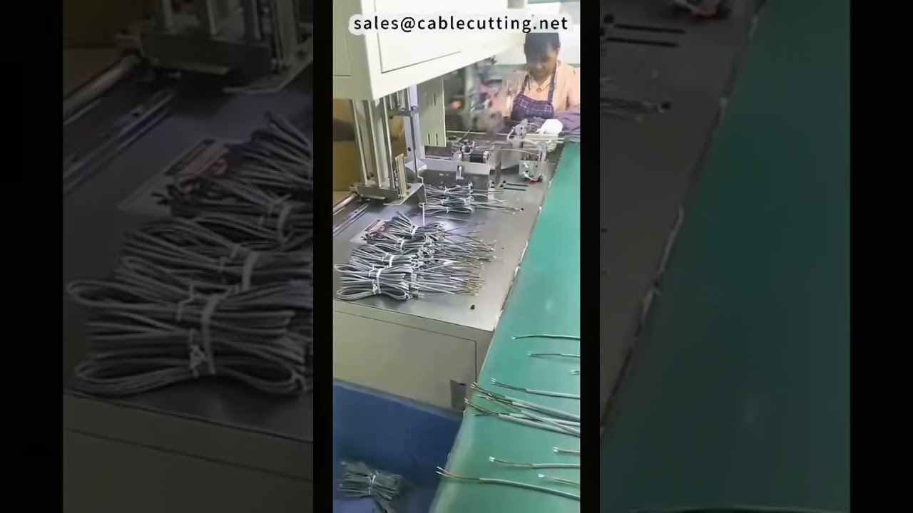 خط إنتاج آلي: لحام آلي، تشكيل بالحقن، لف وربط آلي