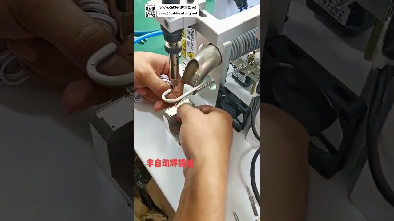 ماكينة لحام شريط LED ثنائي النواة – سرعة 0.6 ثانية ودقة فائقة في معالجة الوصلات